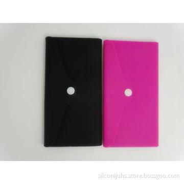 Multi-functional Silicone Wallets , Silicone Coin Purses Fo